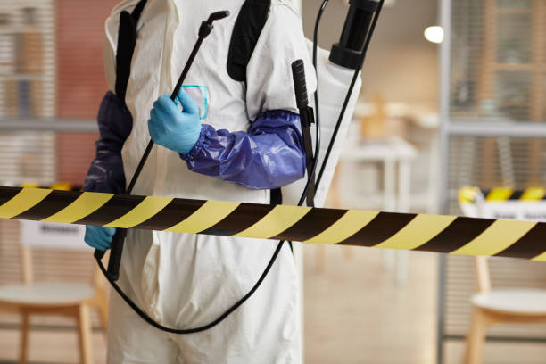 Professional Biohazard Cleanup technician working in Waynesburg, OH